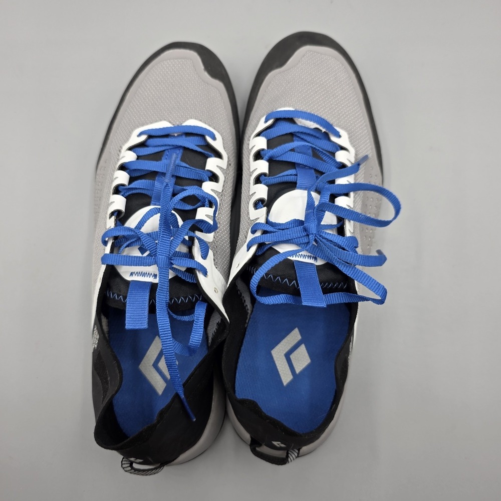 Black Diamond Climbing Shoes Womens 8.5 Mens 7 Gray Blue Lace Up - Picture 11 of 14